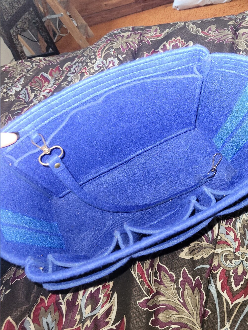 Medium Bag Organizer Shaper Blue